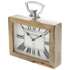 Часовник, дърво с метална дръжка, 22?5?24СМ