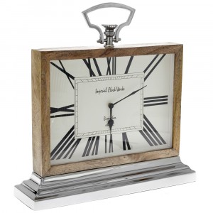 Часовник, дърво и метал,  29?11?32СМ