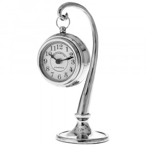 Часовник, метал, никелиран, 10?10?25СМ