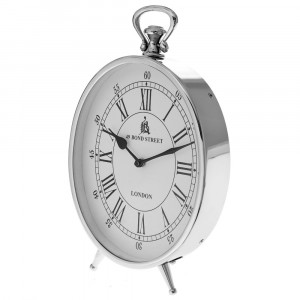 Настолен часовник никелиран, 20?8?32СМ