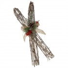 Дървени ски с панделка, 14х40 см