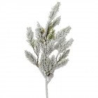 Елхова клонка, заснежена, 13х38 см