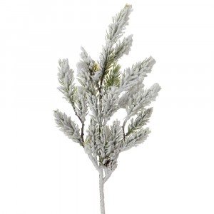 Елхова клонка, заснежена, 13х38 см