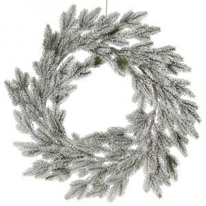 Елхови венец, заснежен, Ф50 см