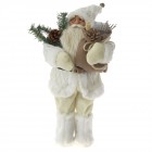 Дядо Коледа бели одежди 45CM