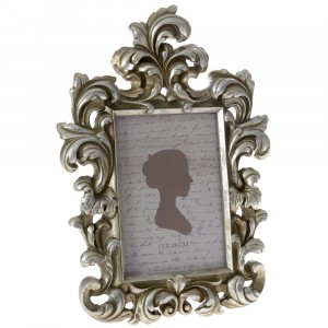 Фоторамка полирезин сребърен ефект 25Χ34СМ