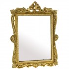 Огледало с полирезин златен ефект 43Χ57СМ