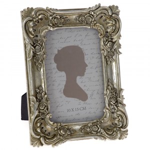 Фоторамка полирезин сребърен ефект 16Χ21 