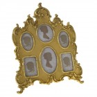 Фотопано полирезин 6 снимки златно 33Χ39 