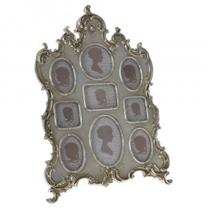 Фотопано полирезин 9 снимки сребърно 33Χ39 