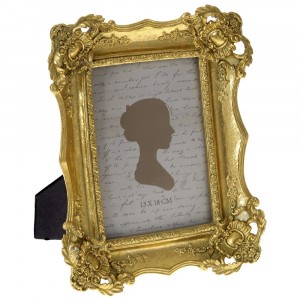 Фоторамка полирезин златен ефект 20Χ25