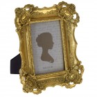 Фоторамка полирезин сребърен ефект 20Χ25