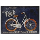 Картина метал, арт, колело 1