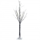 Коледнo заснеженo дървo със светлина LED(на батерия), 135СМ