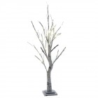 Коледнo дървo бреза със светлина LED(на батерия), 70СМ