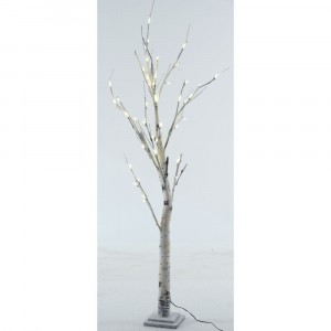 Коледнo дървo бреза със светлина LED(на батерия), 150СМ