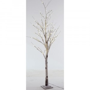 Коледнo дървo бреза със светлина LED(на батерия), 180СМ