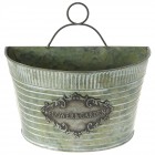  Метална кофа сива 4