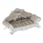 Стойка за бежаво каре рокля дълга диван бежаво каре 15Χ6Χ8 CM