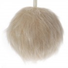 Висяща топка от мъх, беж, Ф 12 см