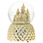 Преспапие злато, музика и светлина, 12Х18СМ