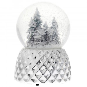 Преспапие сребро, музика и светлина, 12Х18СМ