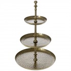 Алуминиев поднос , 3-ка, злато, 52 см