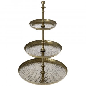 Алуминиев поднос , 3-ка, злато, 52 см