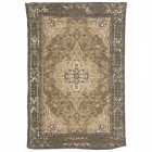 Килим тип STONE WASH, 100% памук бежово-кафяво, 90Х150СМ