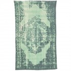 Килим тип STONE WASH, 100% памук зелено, 120Х180СМ