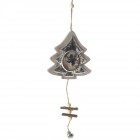 Дървена висяща елха