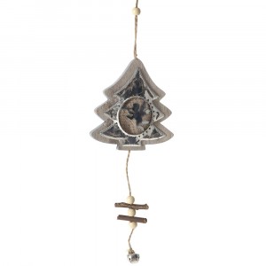 Дървена висяща елха