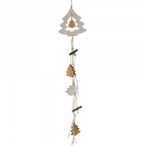 Висулка елха, дърво, 13х65 см