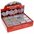 Метална кутийка Бухали, 16 модела, 5X3.5X2.5СМ