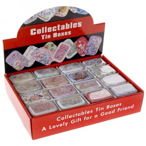 Метална кутийка Бухали, 16 модела, 5X3.5X2.5СМ