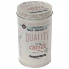 Метална кутия Coffee , кръг,  9X15CM