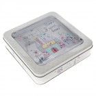 Метална кутия с прозорче, 20х20х5