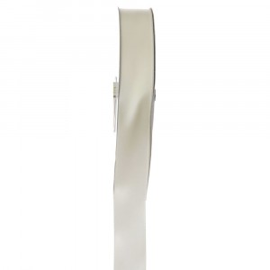 Панделка сатен ,бяла, 2,5см Х 100 ярда