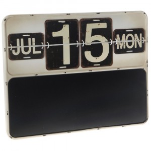 Метален стенен календар 52X40CM