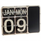 Метален стенен календар 40X28CM