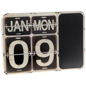 Метален стенен календар 40X28CM