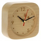 Дървен настолен часовник  1