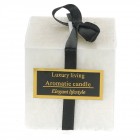 Ароматна свещ, бяла, 7Х7Х7СМ