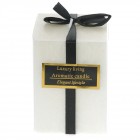 Ароматна свещ, бяла, 7Х7Х10СМ