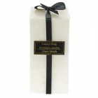 Ароматна свещ, бяла, 7Х7Х15СМ