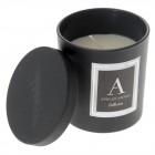 Ароматизирана свещ в стъклен съд черен, D6.5X8CM