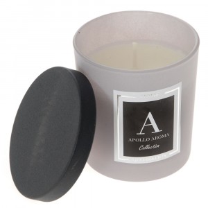 Ароматизирана свещ в стъклен съд1, D6.5X8CM