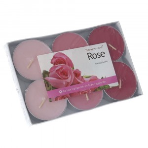 Ароматни свещи, Роза,  S/6