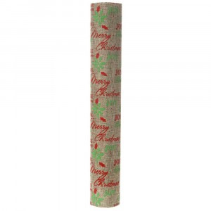 Коледно руло плат, MERRY CHRISTMAS, 48 см Х 5 М