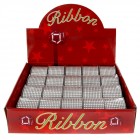 Панделка сребърни диаманти, 6,3Х3У